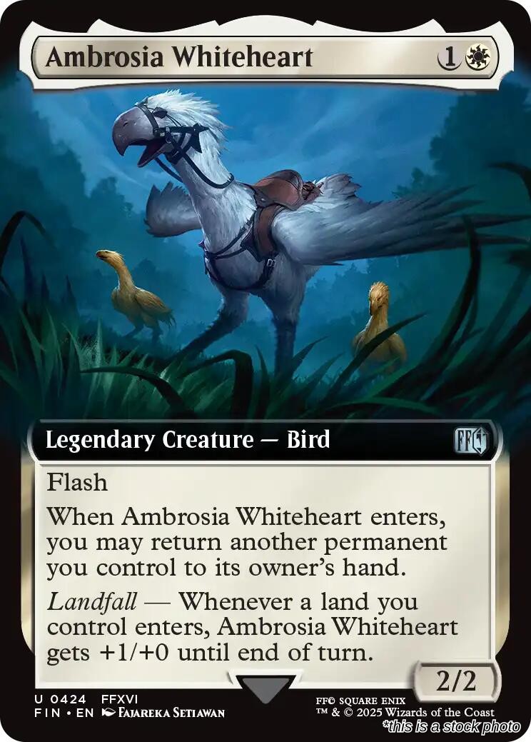 Ambrosia Whiteheart (Extended Art)