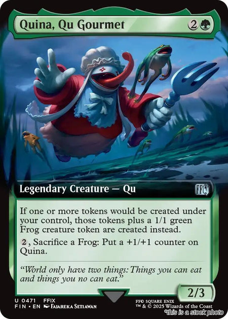 Quina, Qu Gourmet (Extended Art)