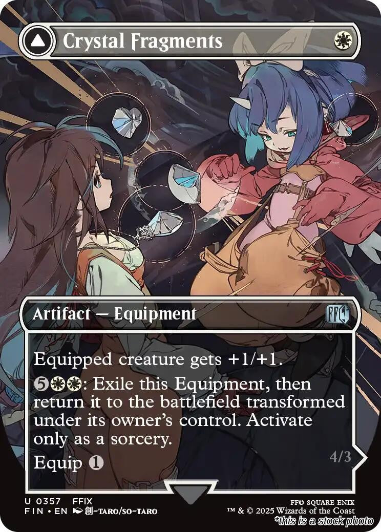 Crystal Fragments (Borderless)