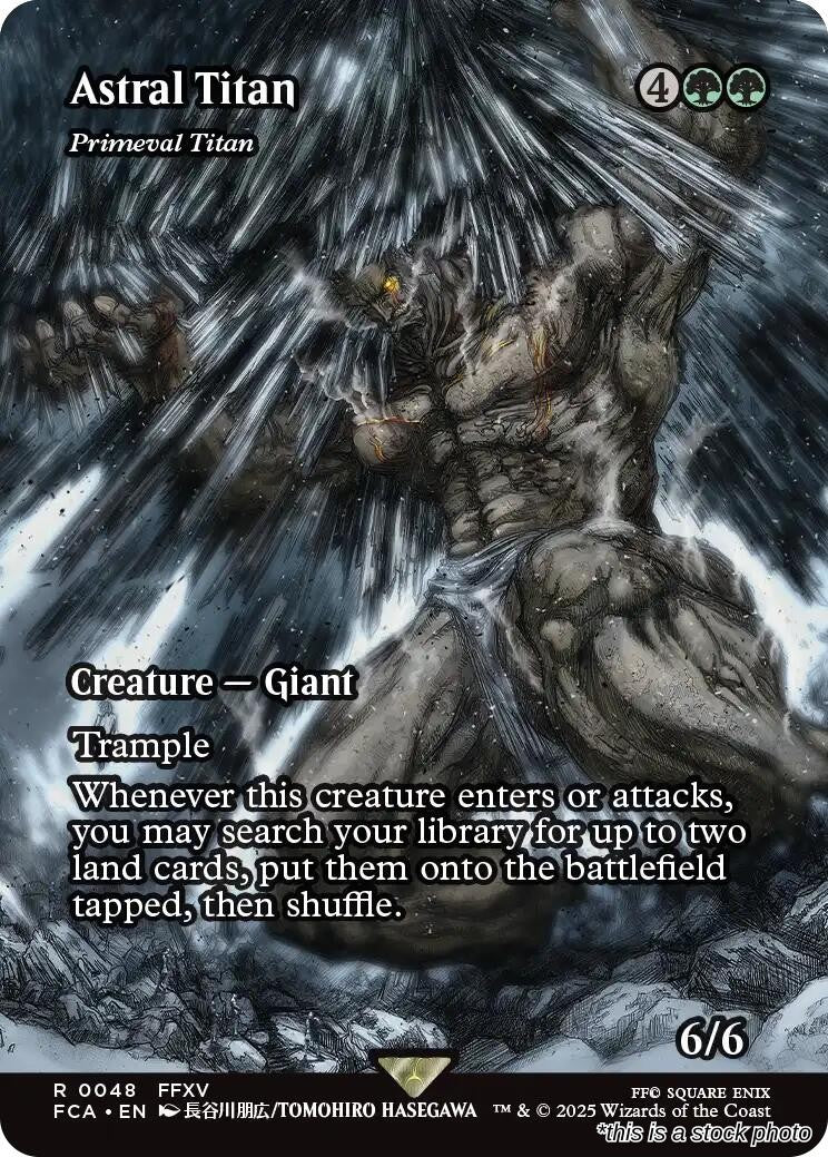 Astral Titan - Primeval Titan (Showcase)