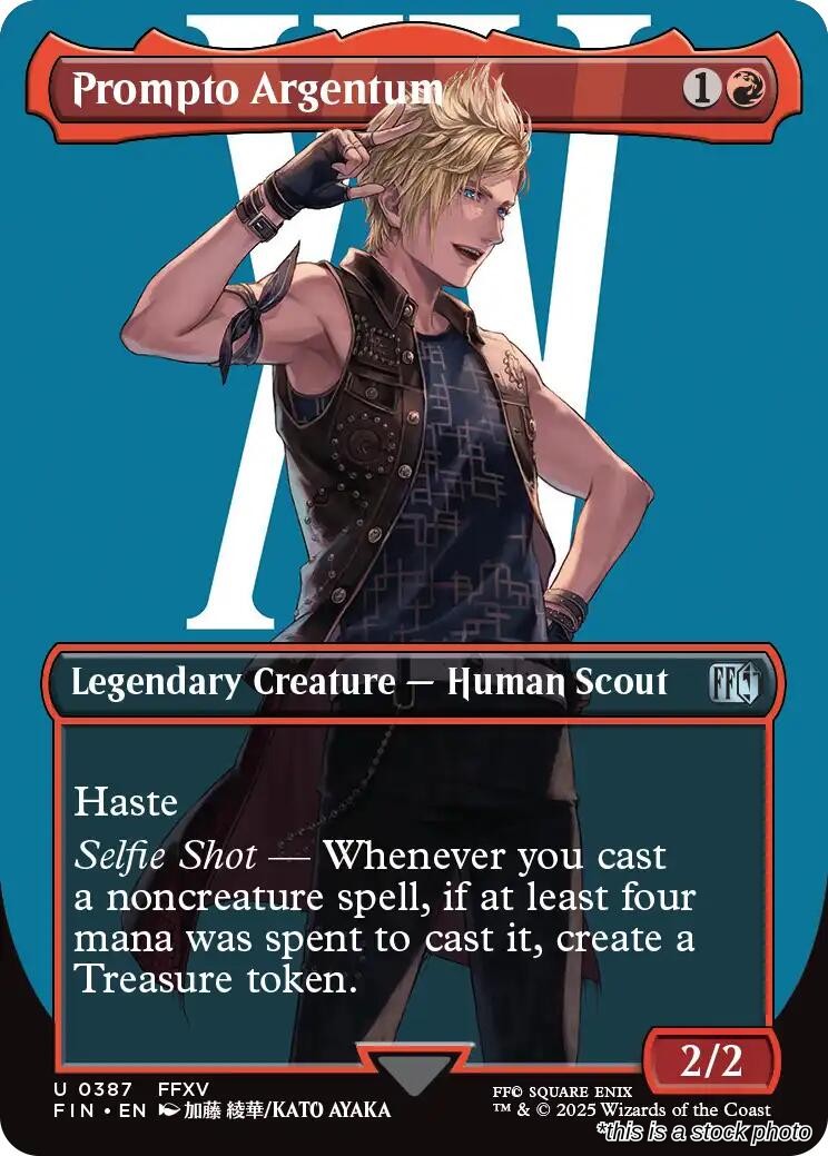 Prompto Argentum (Borderless)