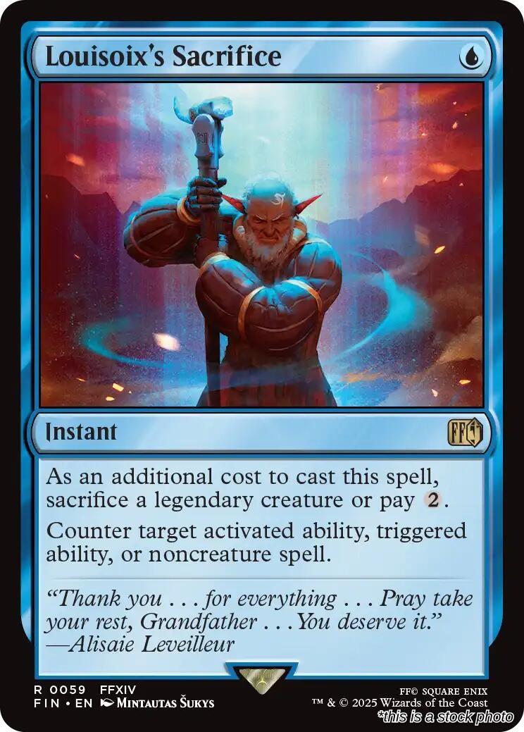 Louisoix's Sacrifice