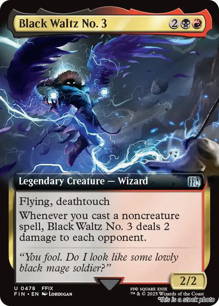 Black Waltz No. 3 (Extended Art)