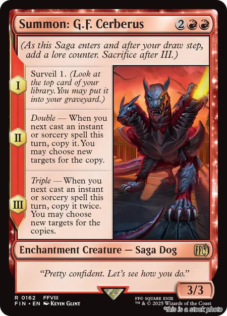 Summon: G.F. Cerberus
