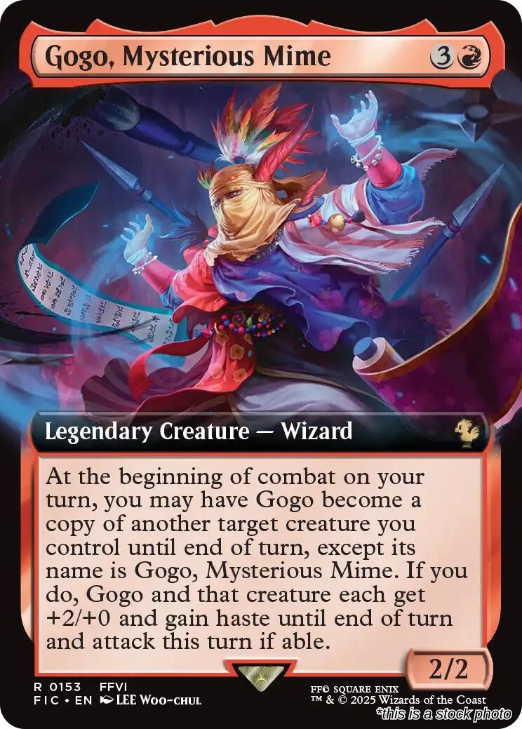 Gogo, Mysterious Mime (Extended Art)