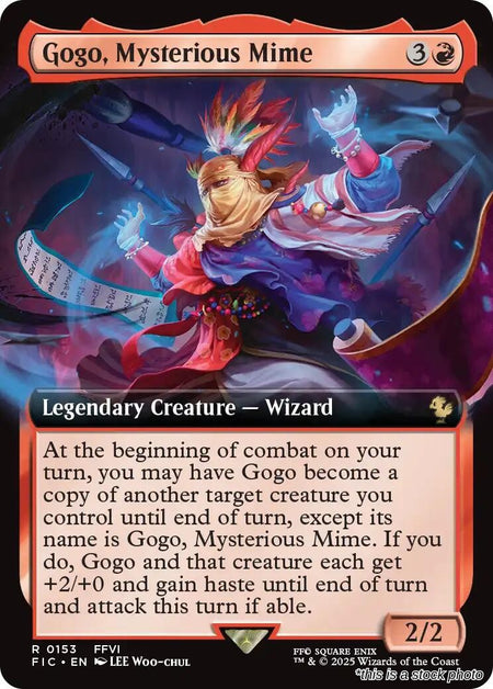 Gogo, Mysterious Mime (Extended Art)