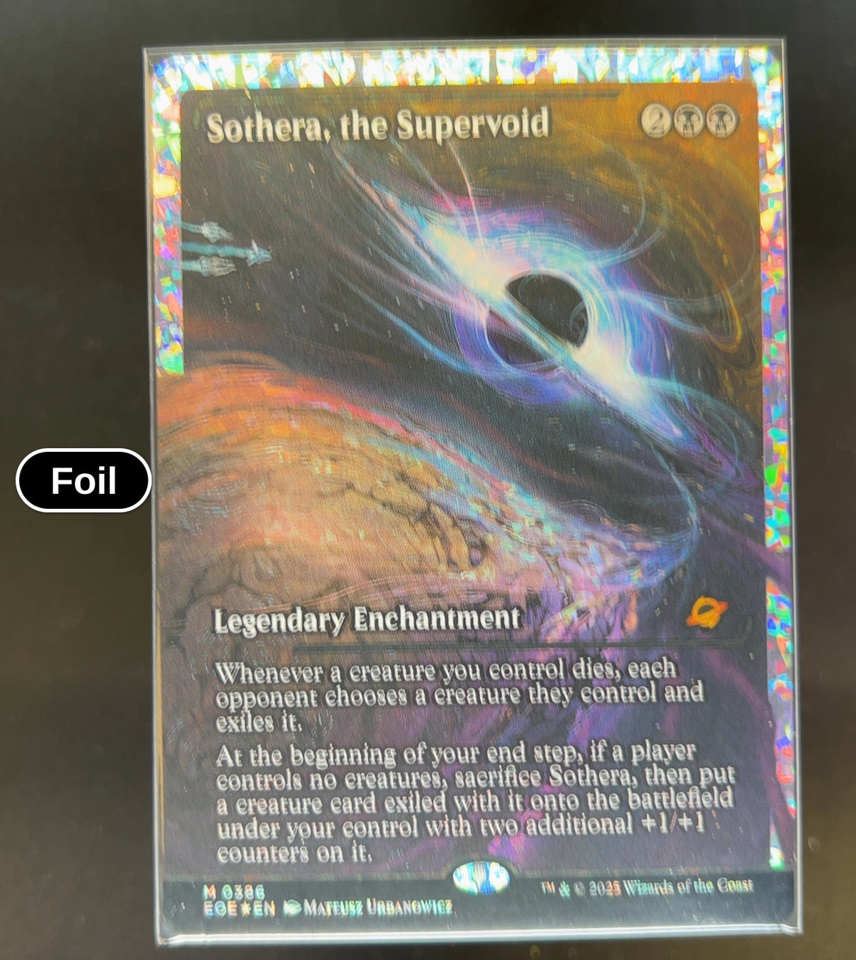 Sothera, the Supervoid (Showcase) (Fracture Foil)