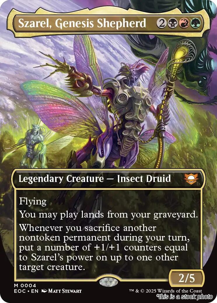 Szarel, Genesis Shepherd (Borderless)