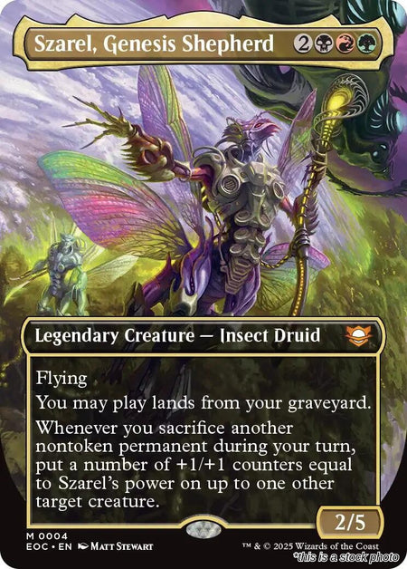 Szarel, Genesis Shepherd (Borderless)