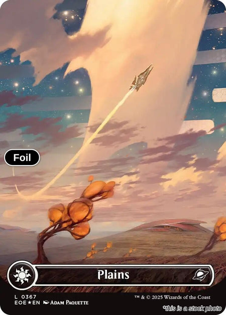 Plains (0367) (Borderless) (Galaxy Foil)