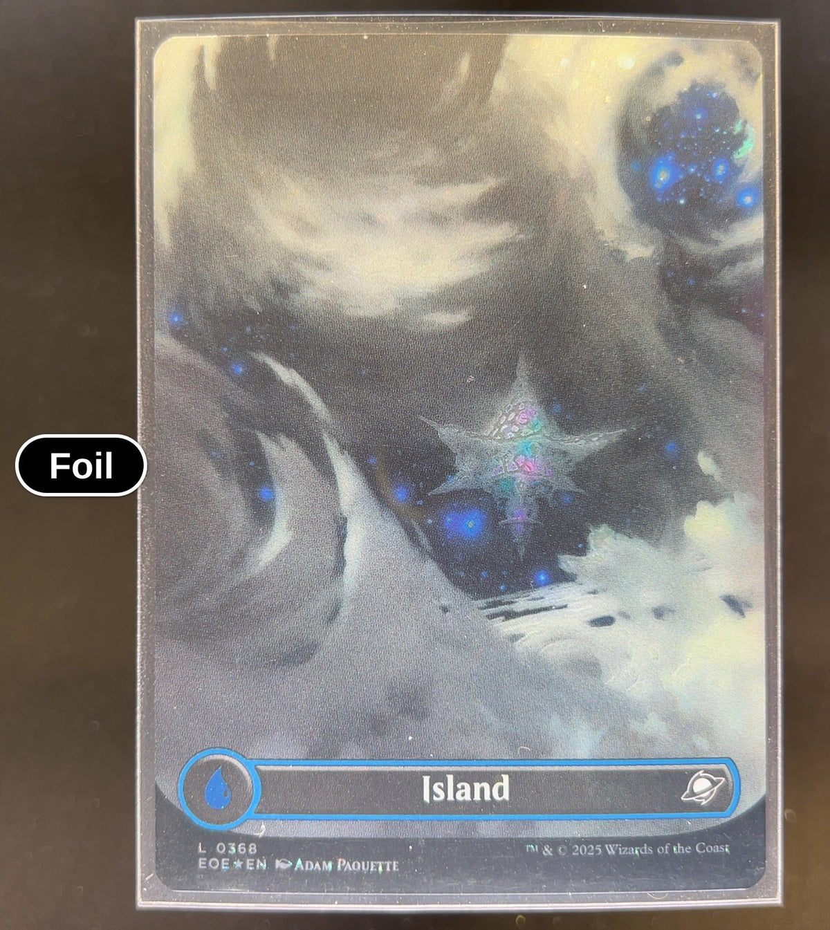 Island (0368) (Borderless) (Galaxy Foil)