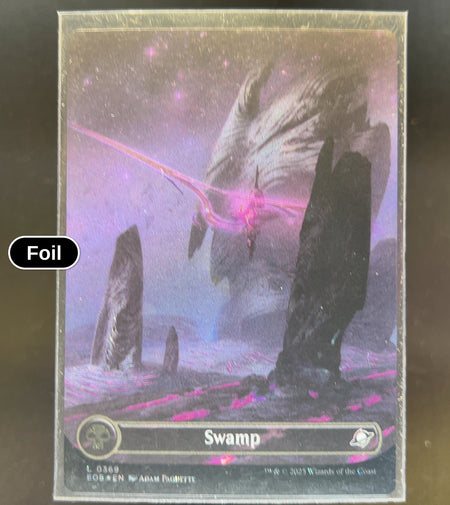 Swamp (0369) (Borderless) (Galaxy Foil)