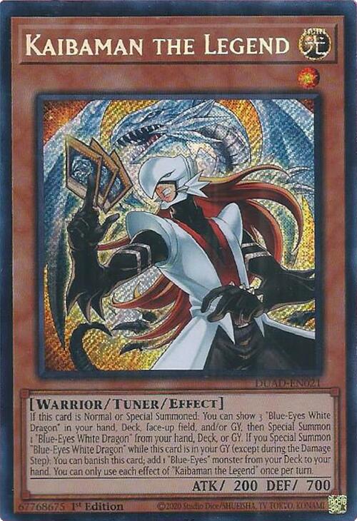 Kaibaman the Legend [DUAD-EN021] Secret Rare