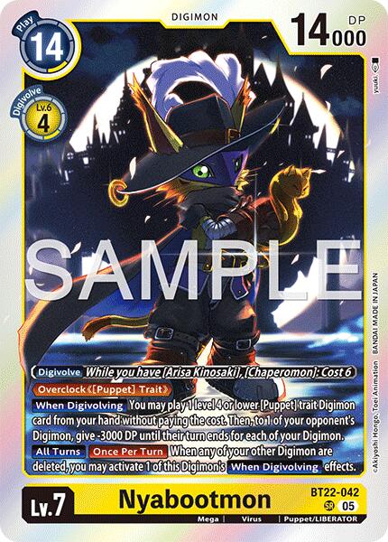 Nyabootmon [BT22-042] [Cyber Eden]