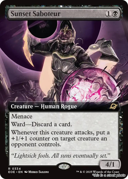 Sunset Saboteur (Extended Art)