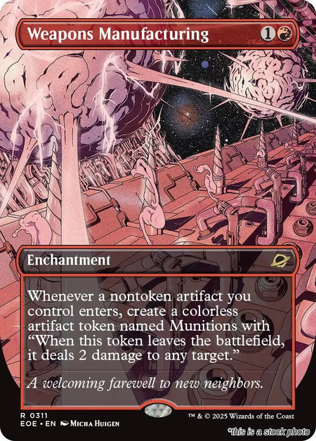 Weapons Manufacturing (Borderless)