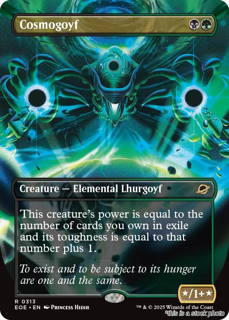 Cosmogoyf (Borderless)