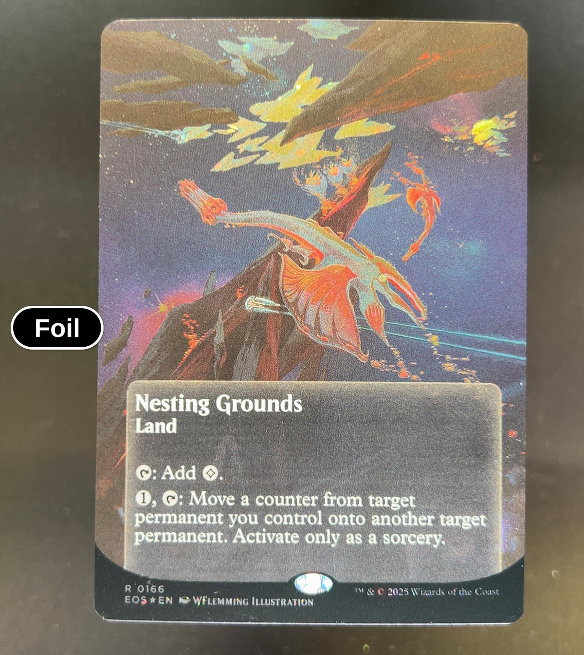 Nesting Grounds (0166) (Borderless) (Galaxy Foil)