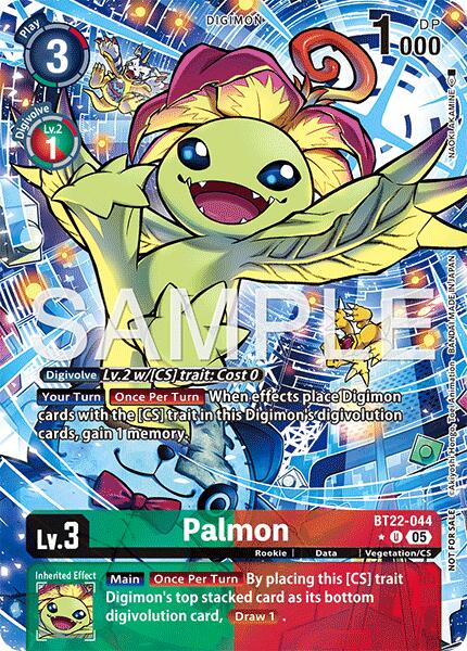 Palmon [BT22-044] (Box Topper) [Cyber Eden]