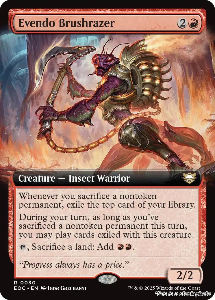 Evendo Brushrazer (Extended Art)