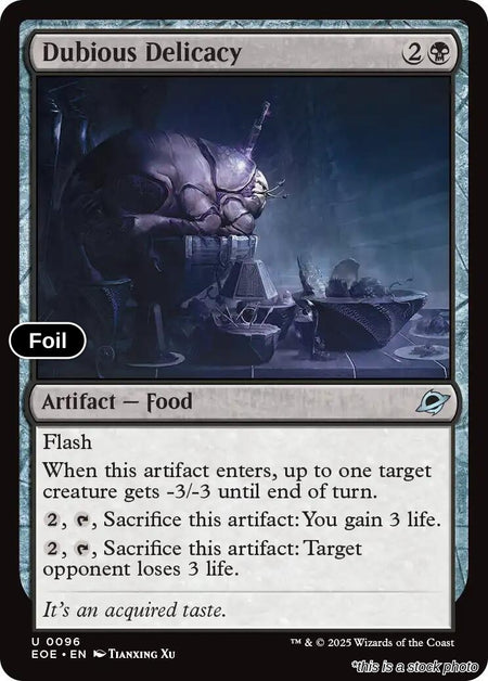 Dubious Delicacy