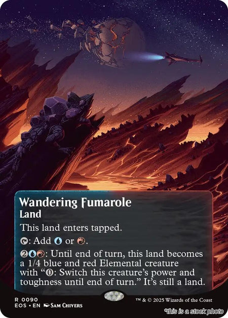 Wandering Fumarole (0090) (Borderless)