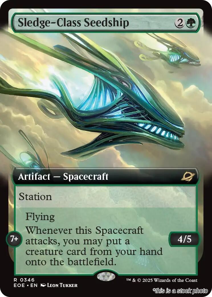 Sledge-Class Seedship (Extended Art)