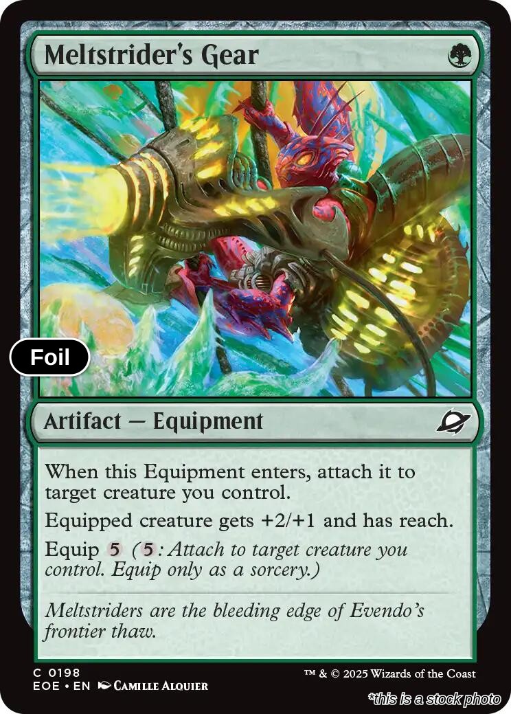 Meltstrider's Gear