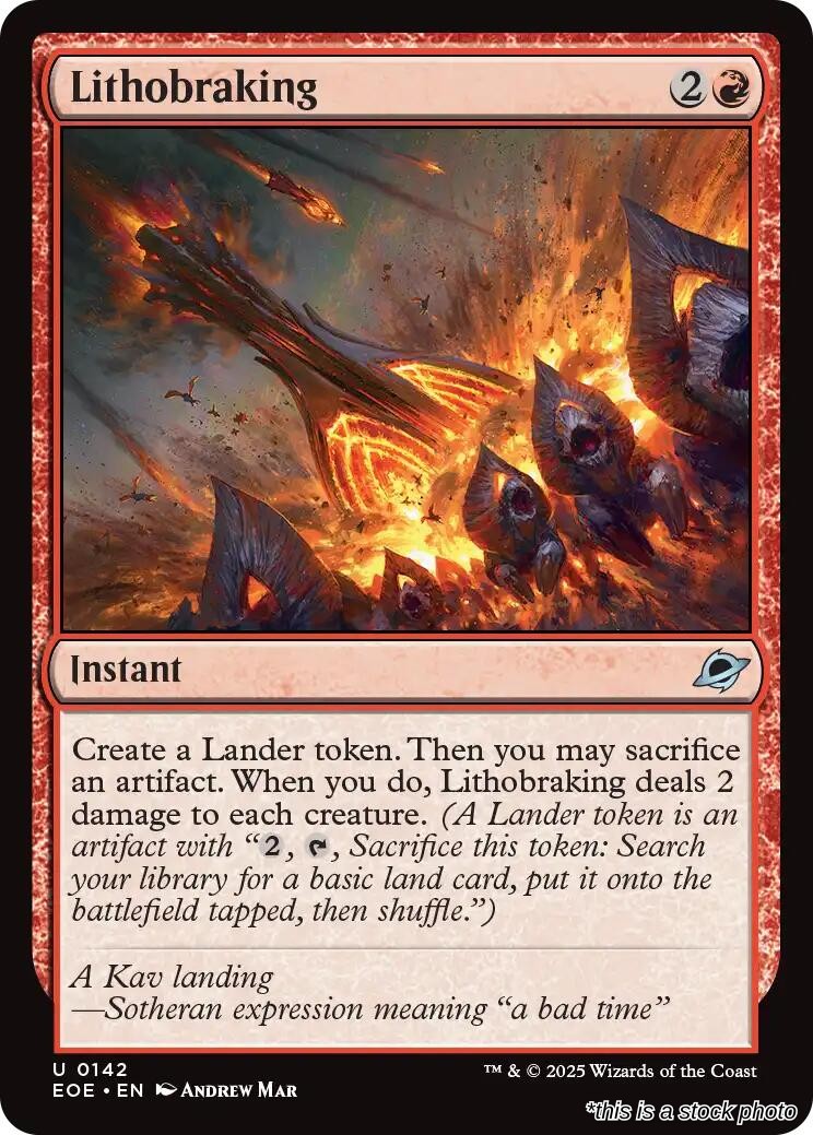 Lithobraking