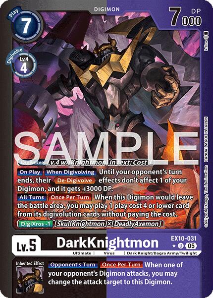 DarkKnightmon [EX10-031] (Limited Foil) [Sinister Order]