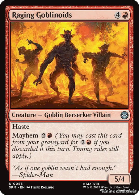 Raging Goblinoids