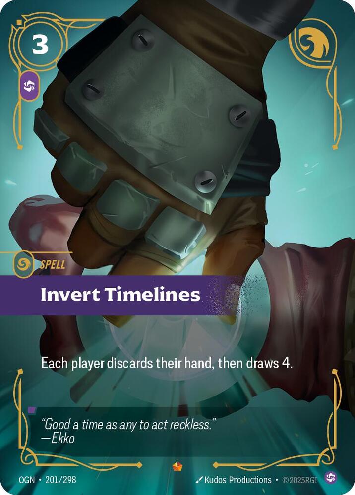 Invert Timelines (201/298) Riftbound