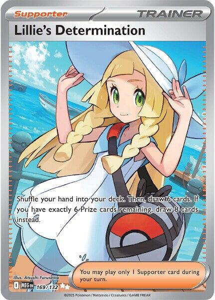 Lillie's Determination (169/132) [Mega Evolution: Base Set]