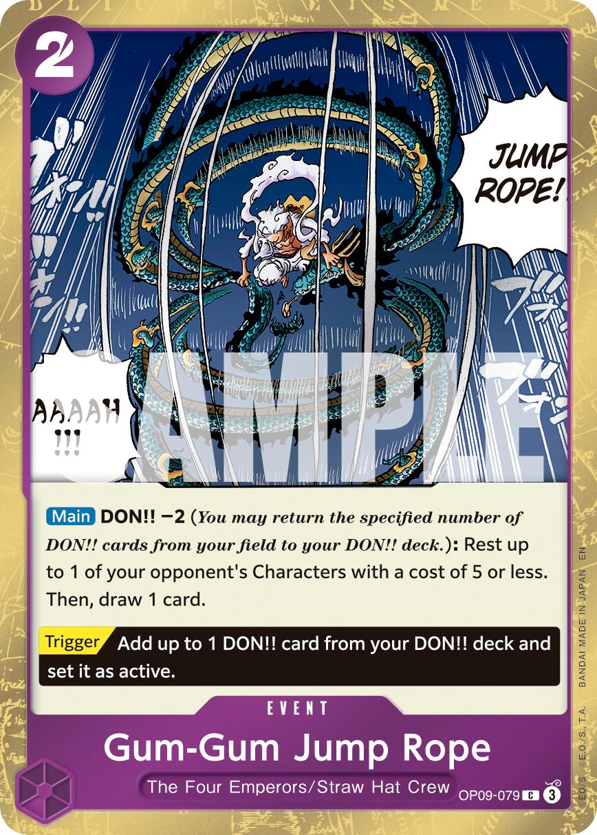 Gum-Gum Jump Rope (Pirate Foil) [Premium Booster -The Best- Vol. 2]