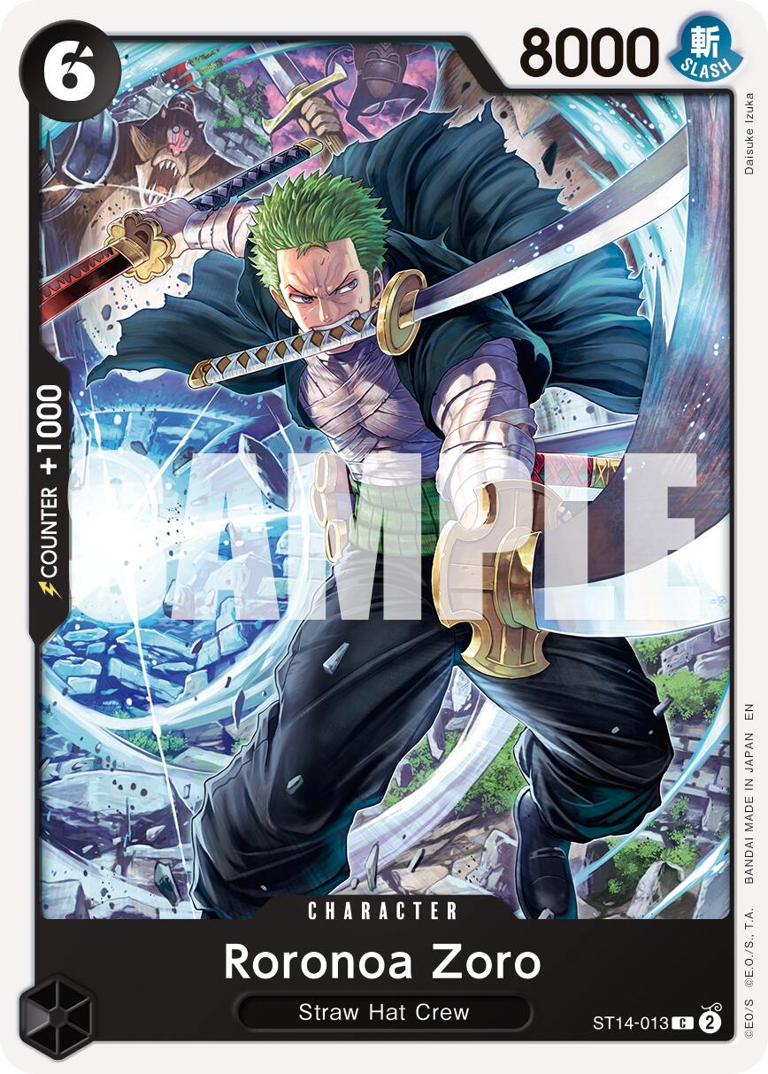 Roronoa Zoro (ST14-013) (Reprint) [Premium Booster -The Best- Vol. 2]