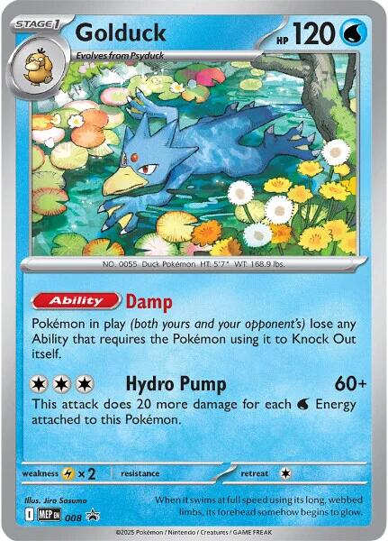Golduck (008) [Mega Evolution Promo]
