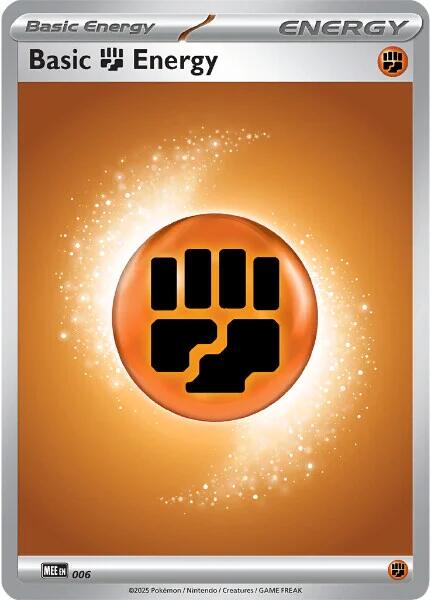 Basic Fighting Energy - 006 [Mega Evolution Energies]