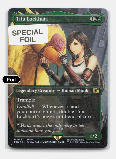 Tifa Lockhart (Borderless) (Chocobo Track Foil)
