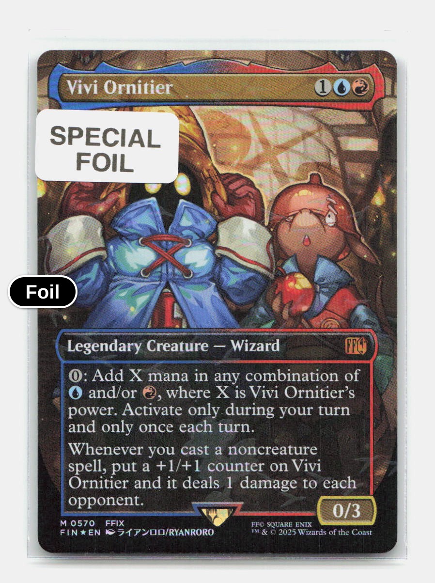 Vivi Ornitier (Borderless) (Chocobo Track Foil)