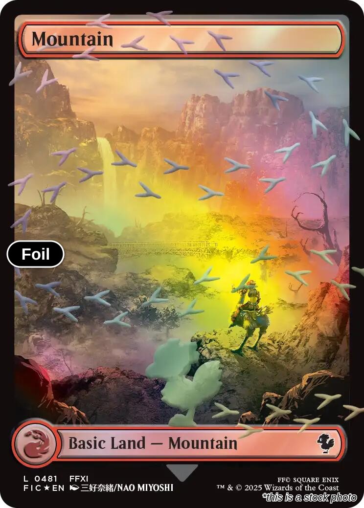 Mountain (Chocobo Track Foil)