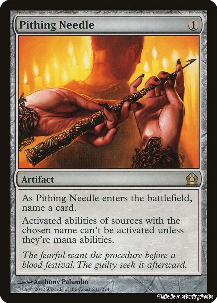 Pithing Needle