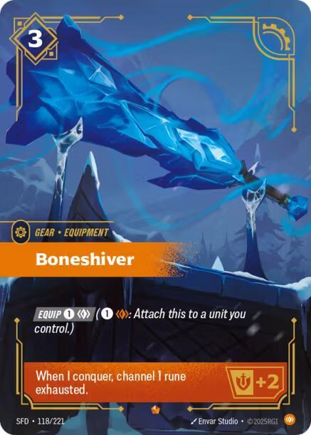 Boneshiver (118/221) Riftbound