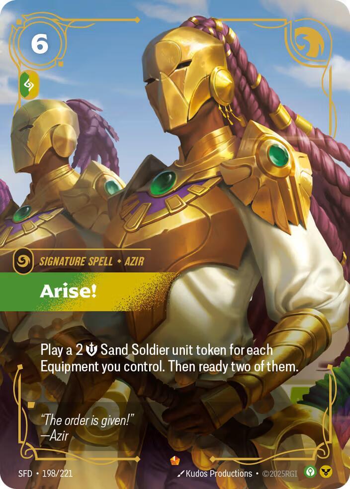 Arise! (198/221) Riftbound