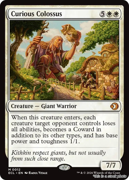 Curious Colossus