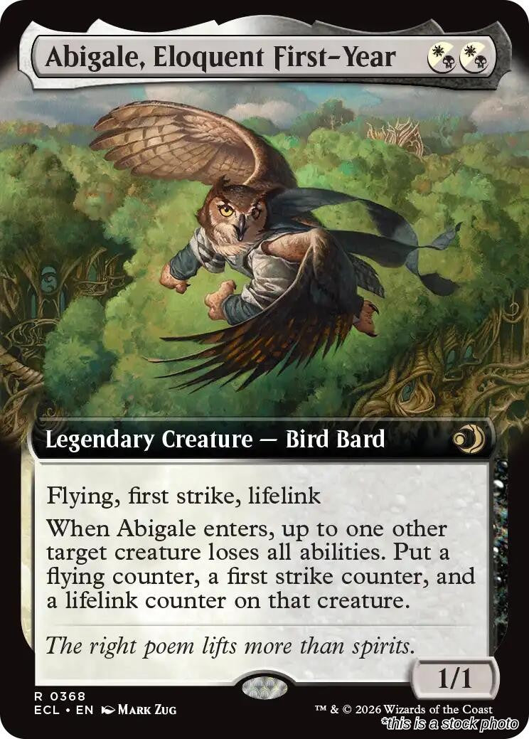 Abigale, Eloquent First-Year (Extended Art)