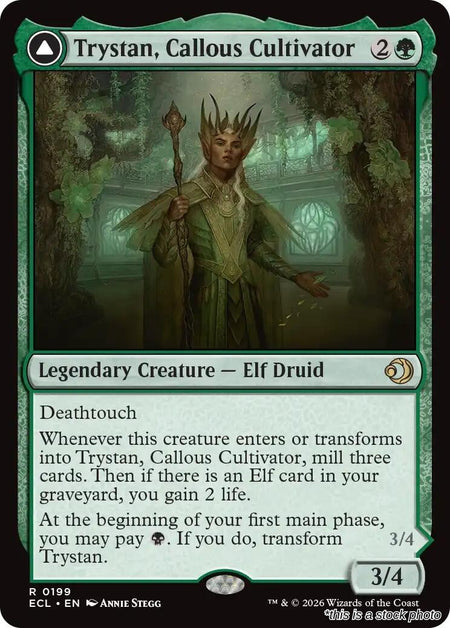 Trystan, Callous Cultivator