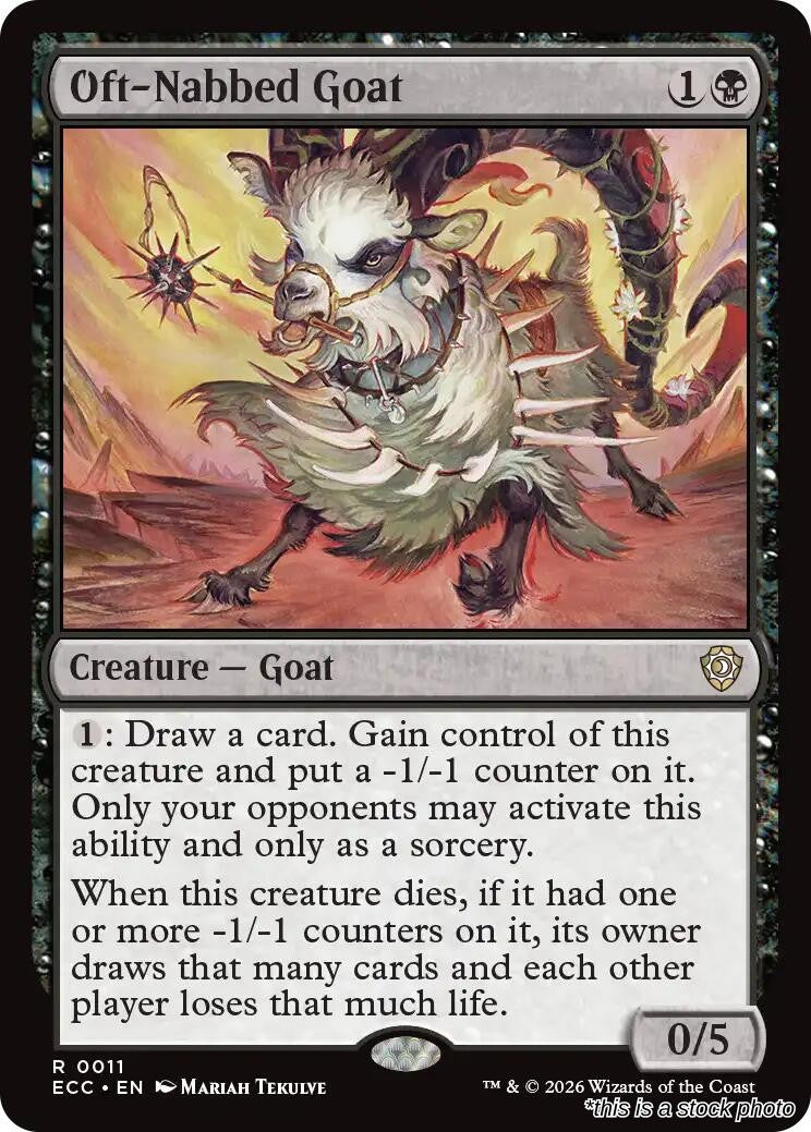 Oft-Nabbed Goat