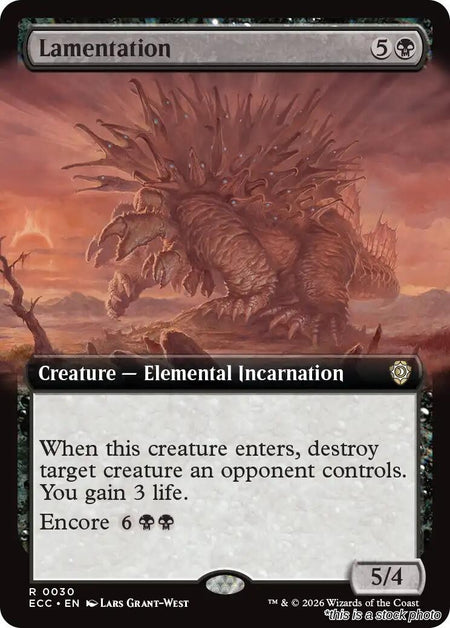 Lamentation (Extended Art)