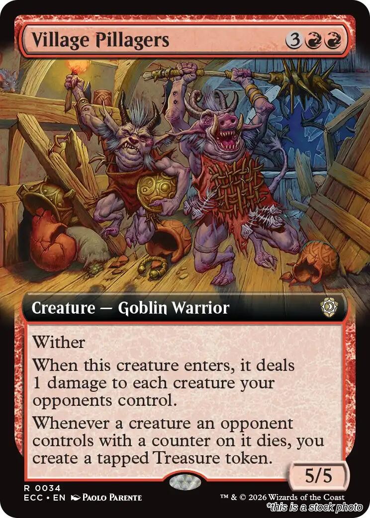 Village Pillagers (Extended Art)