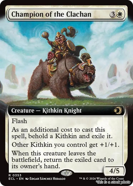 Champion of the Clachan (Extended Art)